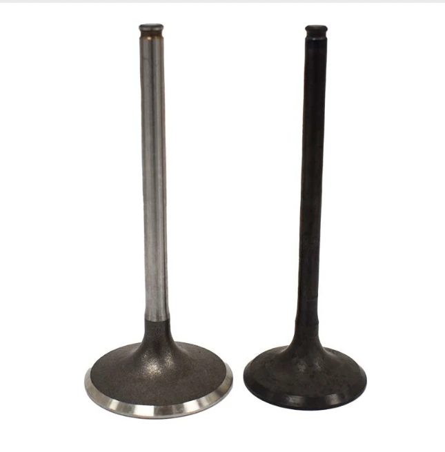 Engine valve pair for Honda TRX450R (2006-2014) - silver and black, intake and exhaust, premium aftermarket by ATV City