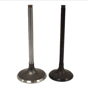 Engine valve pair for Honda TRX450R (2006-2014) - silver and black, intake and exhaust, premium aftermarket by ATV City