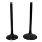 Engine Valves pair for Honda TRX450R 2004-2005, black metal intake and exhaust valves
