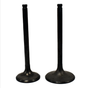 Engine valve pair for Honda TRX400FW 1995–2003: black metal intake and exhaust valves, ATV City OEM quality