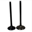 Engine valve pair for Honda TRX300 (1988–2000) and TRX300FW (1988–2000); black intake and exhaust valves; ATV City