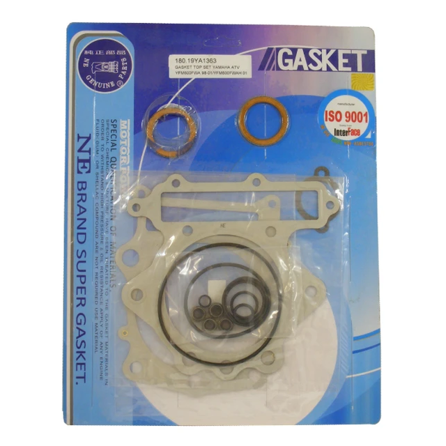 Top End Gasket Kit for Yamaha YFM600 Grizzly (1998–2001) by ATV City – gasket set with seals