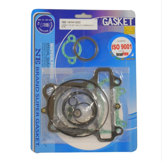 Top End Gasket Kit for Yamaha YFB250 Timberwolf (1992–1995) by ATV City in blue packaging