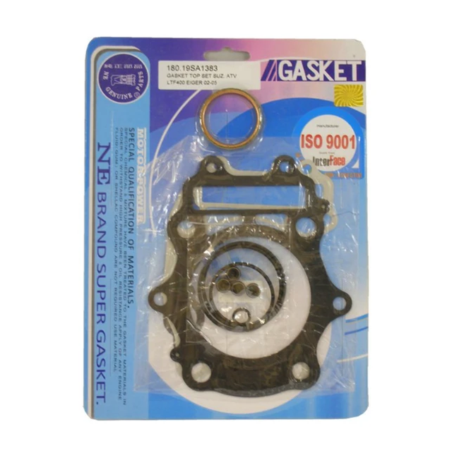 Top End Gasket Kit for Suzuki LTF 400 Eiger (2002–2007) – ATV City blue packaging with gaskets