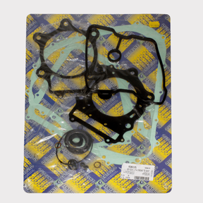 Complete gasket kit for Suzuki King Quad LT-A700/750 (2006-2020) engine overhaul; ATV City, black gaskets.