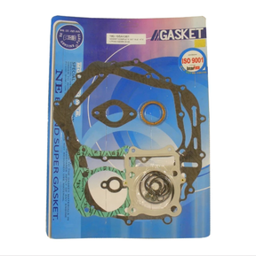 Complete gasket kit for Suzuki LTF 250 Ozark 2002-2018; blue packaging with gaskets