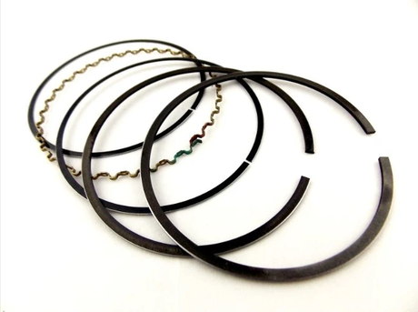 Piston Ring Kit OS 0.50mm oversize for Yamaha YFM450/YXR450 engines, black rings