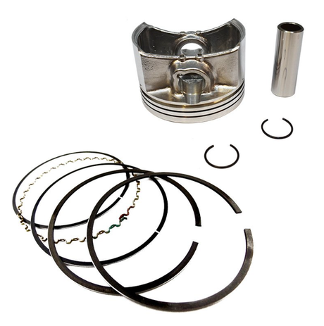 Piston kit 84.5mm STD for Yamaha YFM 400A Kodiak/Grizzly 2000-2008, includes rings, wrist pin, and circlips