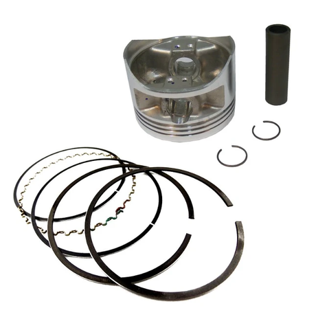 Piston kit OS 0.50 for Yamaha YFM 400 FB FW; includes piston, rings, circlips and wrist pin