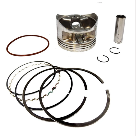 Piston kit OS 0.25 for Yamaha YFM 400 Kodiak; includes piston, rings, circlips, wrist pin and gaskets