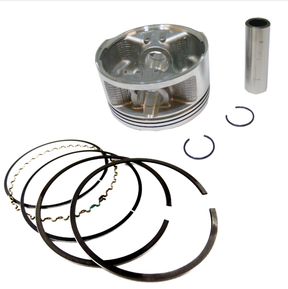 Piston kit 100mm OEM replacement for Yamaha YFM660 Grizzly Rhino Raptor 2002-2007; rings, pin, clips included.