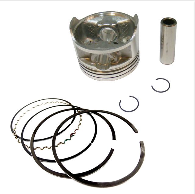 Piston kit for Kawasaki KLF 220 Bayou, STD bore 67mm, OEM replacement with piston, rings, pins, and circlips