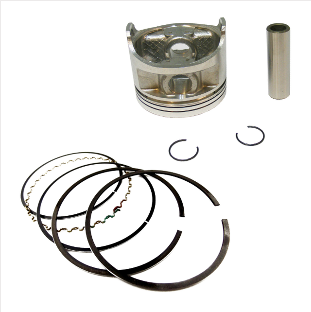 OS 0.50 Piston Kit for Kawasaki KLF/KEF/KVF 300 ATVs by ATV City; includes rings, pin, and circlips.