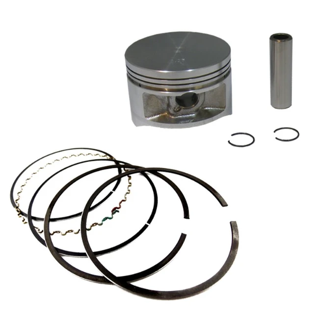 Piston Kit OS 0.50 oversize with rings, wrist pin, and circlips for Honda TRX 250 (2002-2023)