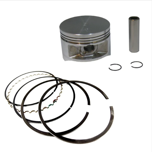 Piston Kit 0.50 OS by ATV City for Honda TRX 250 (1997–2001); includes piston, rings, pin, and circlips