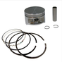 Piston Kit 0.50 OS by ATV City for Honda TRX 250 (1997–2001); includes piston, rings, pin, and circlips