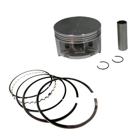 Piston Kit ATV City 92mm Standard for Honda TRX 500 Foreman Rubicon 2005-2011 OEM replacement with rings and pin