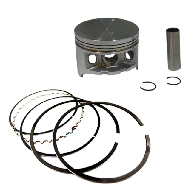 OS 1.00 Piston Kit for Honda TRX 350 ATV (2000–2006) OEM replacement, by ATV City, with piston, rings, pin, clips