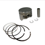ATV City piston kit for Honda TRX 300 ATV; silver piston with black rings and hardware