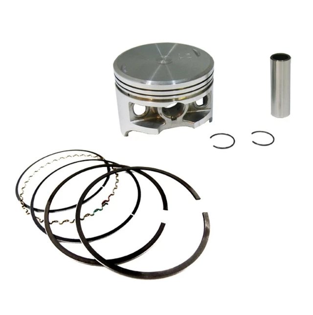 Piston kit for Honda TRX 300 ATV 1988–2000; includes piston, rings, pin and circlips OEM replacement