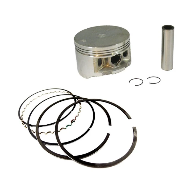 OS 1.00 Piston Kit for Honda TRX 400 FW 1995-2003 with rings, pin, and circlips – ATV City OEM replacement
