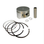 Piston Kit OS 0.25 for Honda TRX 400 FW (1995–2003) by ATV City — silver piston with rings, wrist pin and circlips