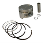 Piston kit for Kawasaki KLF 250 Bayou 2003-2011, 69mm STD OEM replacement with rings, wrist pin, and circlips