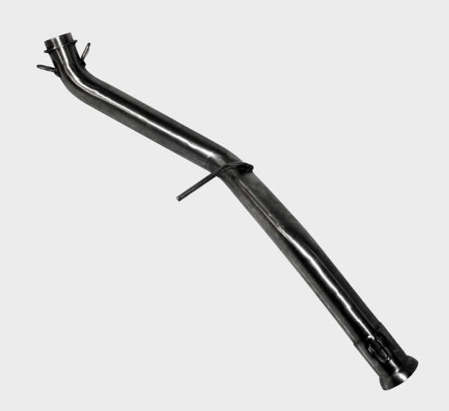 Polaris Ranger 902 EU Diesel mid pipe exhaust, steel, direct-fit by ATV City, 2019–2023