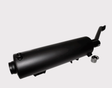 ATV City muffler kit for Kawasaki Brute Force 750 KVF750 (2006–2011 KVF750A–F), black steel exhaust canister