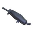 Exhaust muffler for Yamaha YFM 350/400 4x4 (1989–1999), black by ATV City