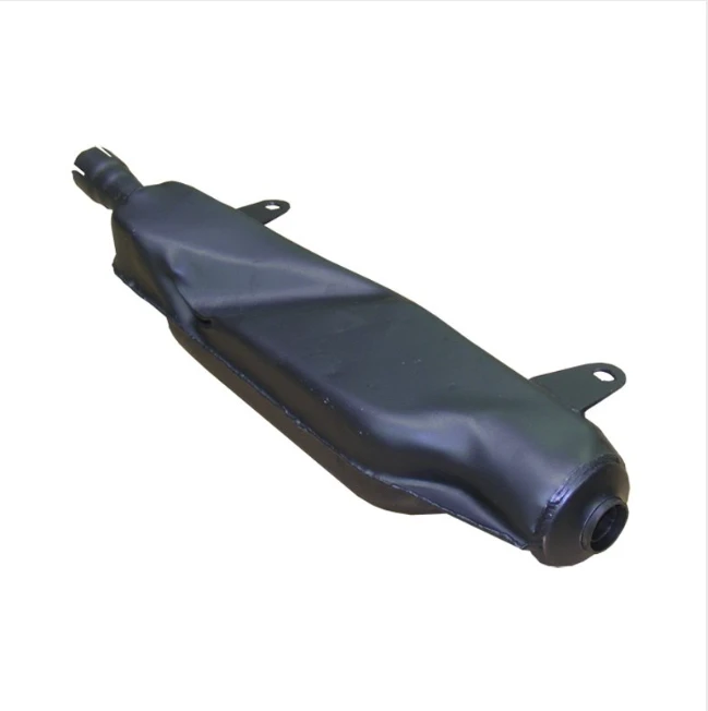Exhaust muffler for Yamaha YFB250 Timberwolf (1992–1994), ATV City aftermarket direct-fit, black