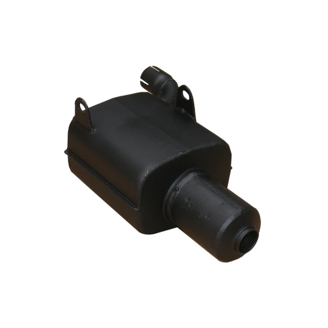 Exhaust muffler for LT-F300 King Quad 300cc ATV by ATV City, black metal aftermarket silencer