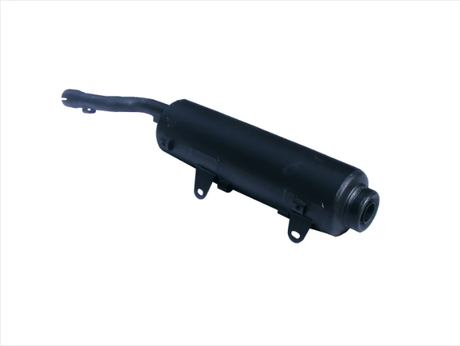 Exhaust Muffler for Honda TRX 400 FA ATV (2004–2007), black cylindrical replacement by ATV City