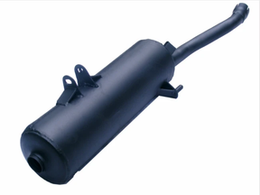 Exhaust Muffler for Honda TRX 420 (2007–2013) direct bolt-in replacement – ATV City (black)