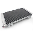 Radiator for Kawasaki Mule 3010 Diesel, aluminum core, 2007–2008 direct-fit replacement