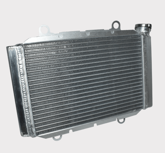 Aluminum Radiator Direct Fit Replacement for Yamaha YFM 450 Kodiak 2018 2019 2020 2021 2022 ATV