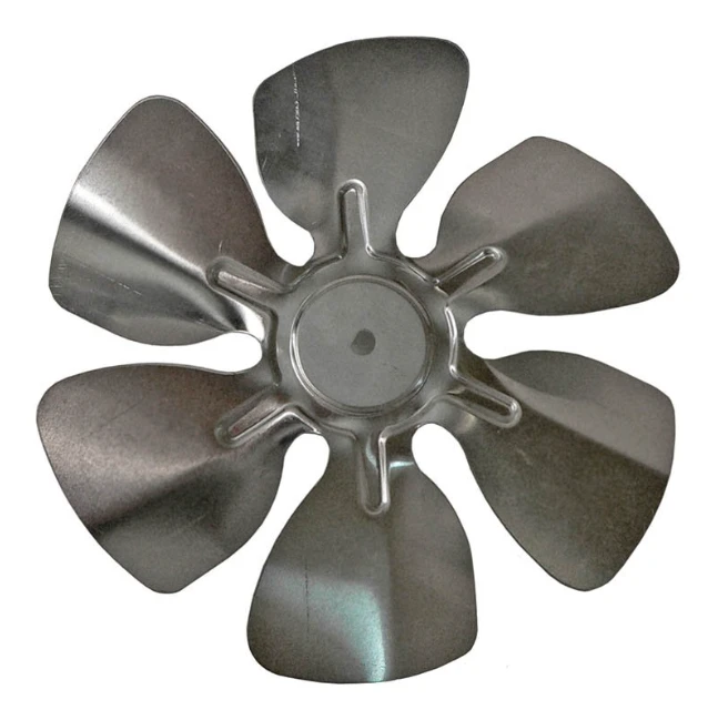 Polaris ATV cooling fan, 12V direct replacement, six-blade metal radiator fan