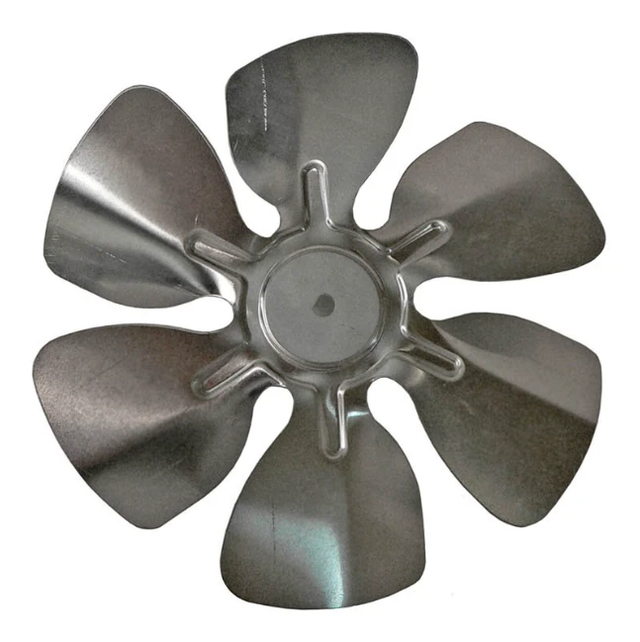 Polaris ATV cooling fan, 12V direct replacement, six-blade metal radiator fan