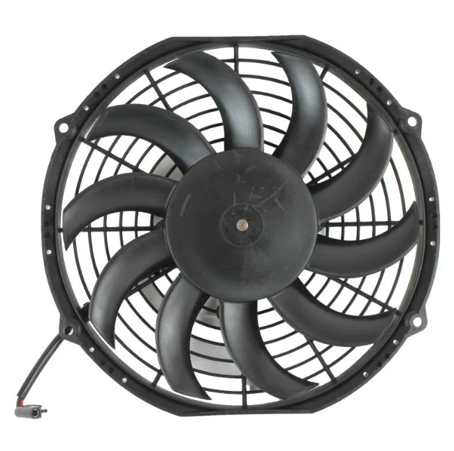 Fan Motor Assembly for Arctic Cat ATVs/UTVs (2002–2013) by ATV City, black cooling fan