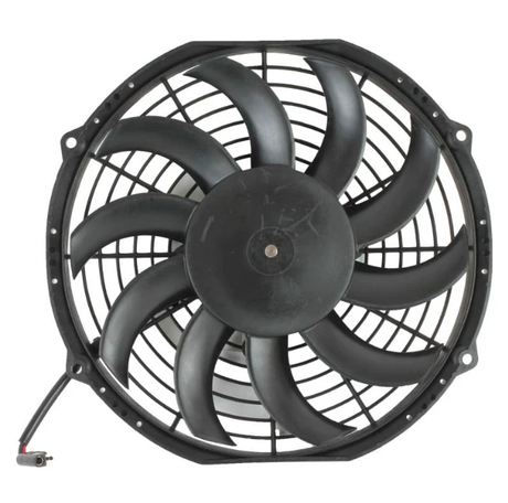 Fan Motor Assembly for Arctic Cat ATVs/UTVs (2002–2013) by ATV City, black cooling fan