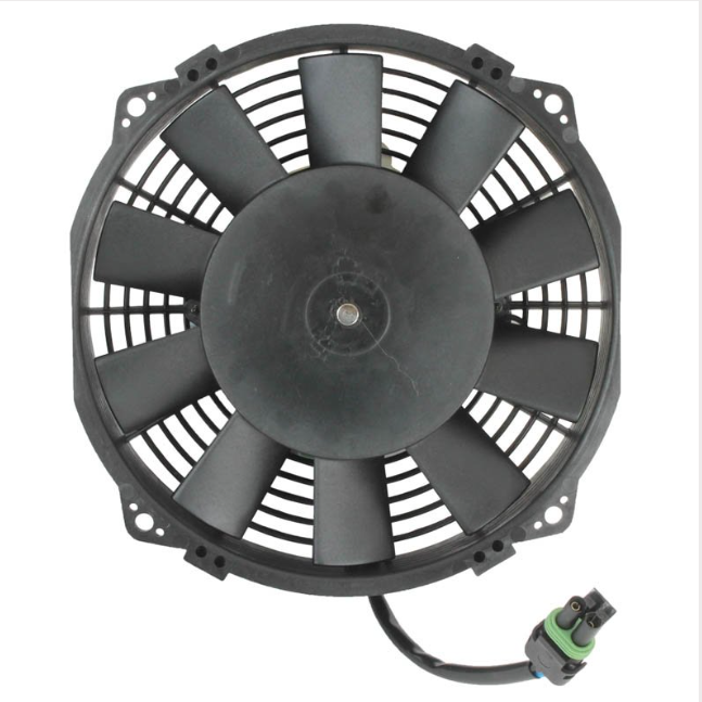 Fan motor assembly for Can-Am Outlander 400, 12V DC, 2006–2008, fits OEM mounts — ATV City