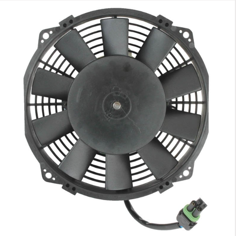 Fan motor assembly for Can-Am Outlander 400, 12V DC, 2006–2008, fits OEM mounts — ATV City