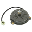 Fan motor assembly for Honda TRX420 Rancher / TRX500 Foreman (2007–2019) with black round body and connector.