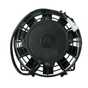 Fan motor assembly for Yamaha YFM400 Big Bear ATV, 2WD, black cooling fan with wiring, ready to mount