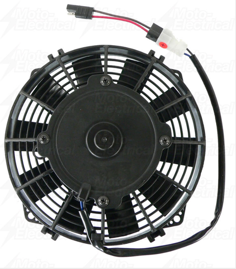 Fan Motor Assembly for Polaris Magnum and Sportsman ATVs (2000–2004, 325cc/335cc), black housing, ATV City direct-fit
