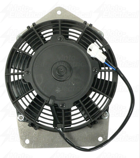 12V ATV City black fan motor assembly for Yamaha Kodiak 400 YFM400 (2000-2001) UTV - includes fan blade