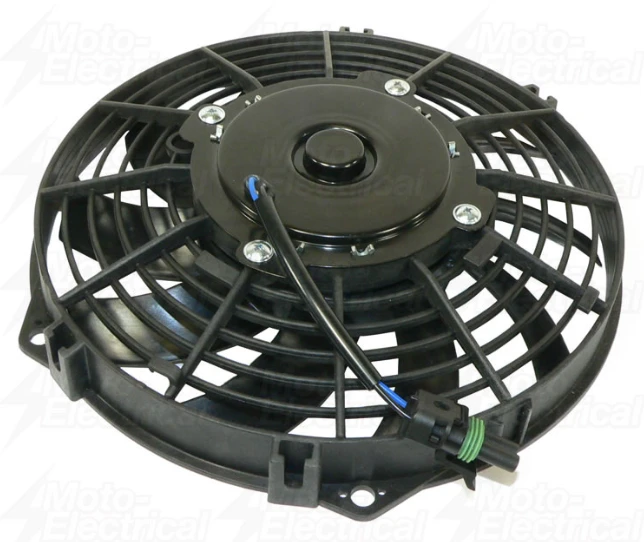 Fan motor assembly, black, 12V, for Bombardier Can-Am Outlander 650/650 XT and 800/800 Max (2006–2014) ATV City