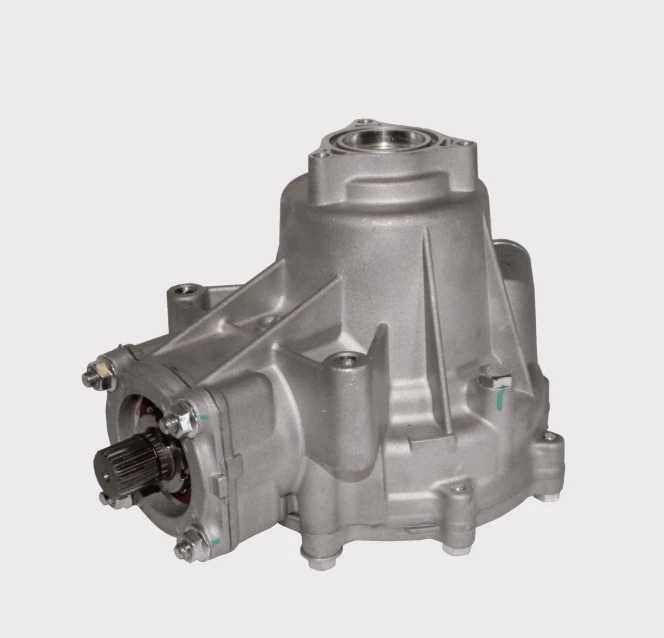 Front differential assembly, gray cast aluminum housing for Kawasaki Mule 2510/3010/4010 and 4010 Trans (1993-2021)
