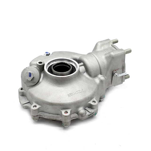 Rear differential complete for Honda TRX420 ATV (2007–2013), silver metal housing, durable replacement