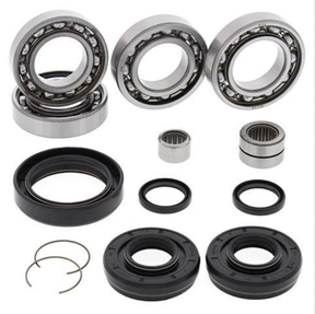 Front differential bearing kit for Honda TRX 420 (2014-2018) by ATV City with bearings, seals and spacers